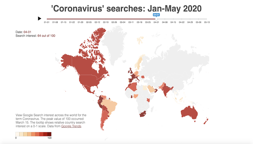 Coronavirus Search Interest